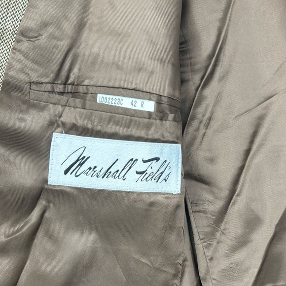 Vintage Chaps Ralph Lauren March Fields Brown Oversized Blazer men’s 42R - Picture 3 of 7